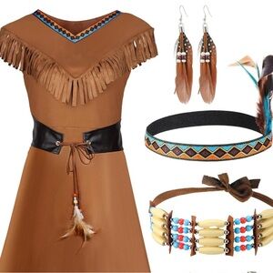 Haysandy Women's Halloween Costume Maiden Princess size XL